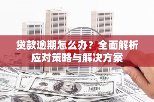 乐昌贷款逾期怎么办？全面解析应对策略与解决方案