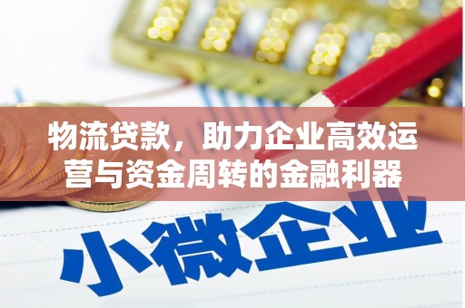 乐昌物流贷款，助力企业高效运营与资金周转的金融利器