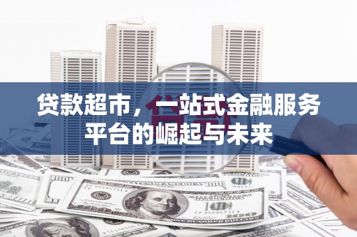 乐昌贷款超市，一站式金融服务平台的崛起与未来