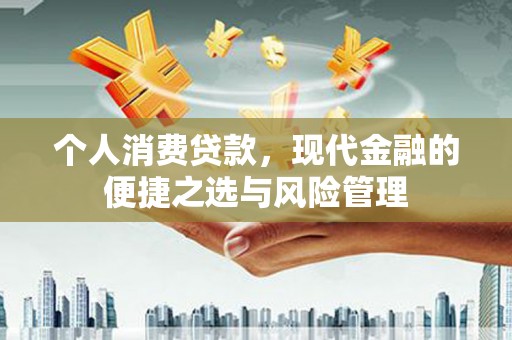 乐昌个人消费贷款，现代金融的便捷之选与风险管理