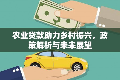 乐昌农业贷款助力乡村振兴，政策解析与未来展望