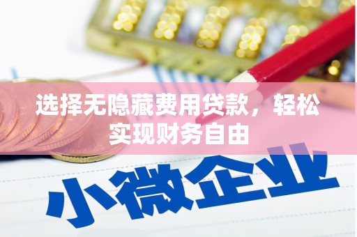 乐昌选择无隐藏费用贷款，轻松实现财务自由