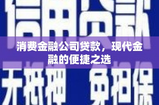 乐昌消费金融公司贷款，现代金融的便捷之选