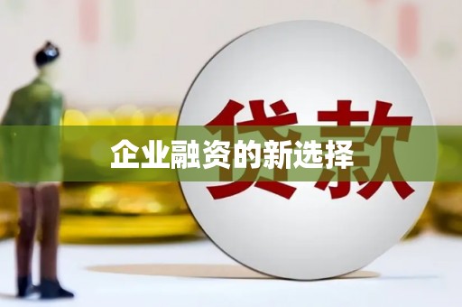 乐昌企业融资的新选择