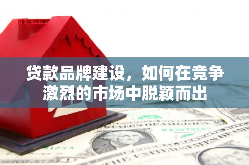 乐昌贷款品牌建设，如何在竞争激烈的市场中脱颖而出