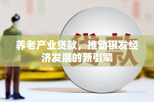乐昌养老产业贷款，推动银发经济发展的新引擎
