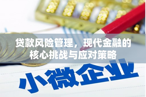 乐昌贷款风险管理，现代金融的核心挑战与应对策略