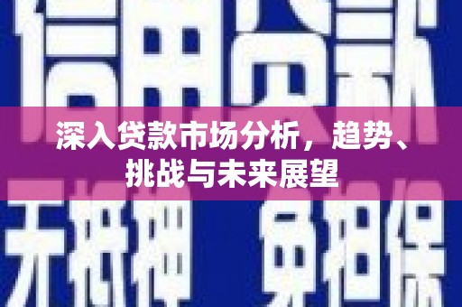 乐昌深入贷款市场分析，趋势、挑战与未来展望