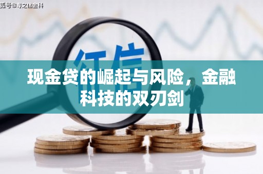 乐昌现金贷的崛起与风险，金融科技的双刃剑