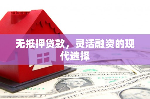 乐昌无抵押贷款，灵活融资的现代选择