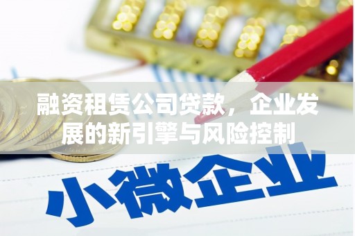 乐昌融资租赁公司贷款，企业发展的新引擎与风险控制